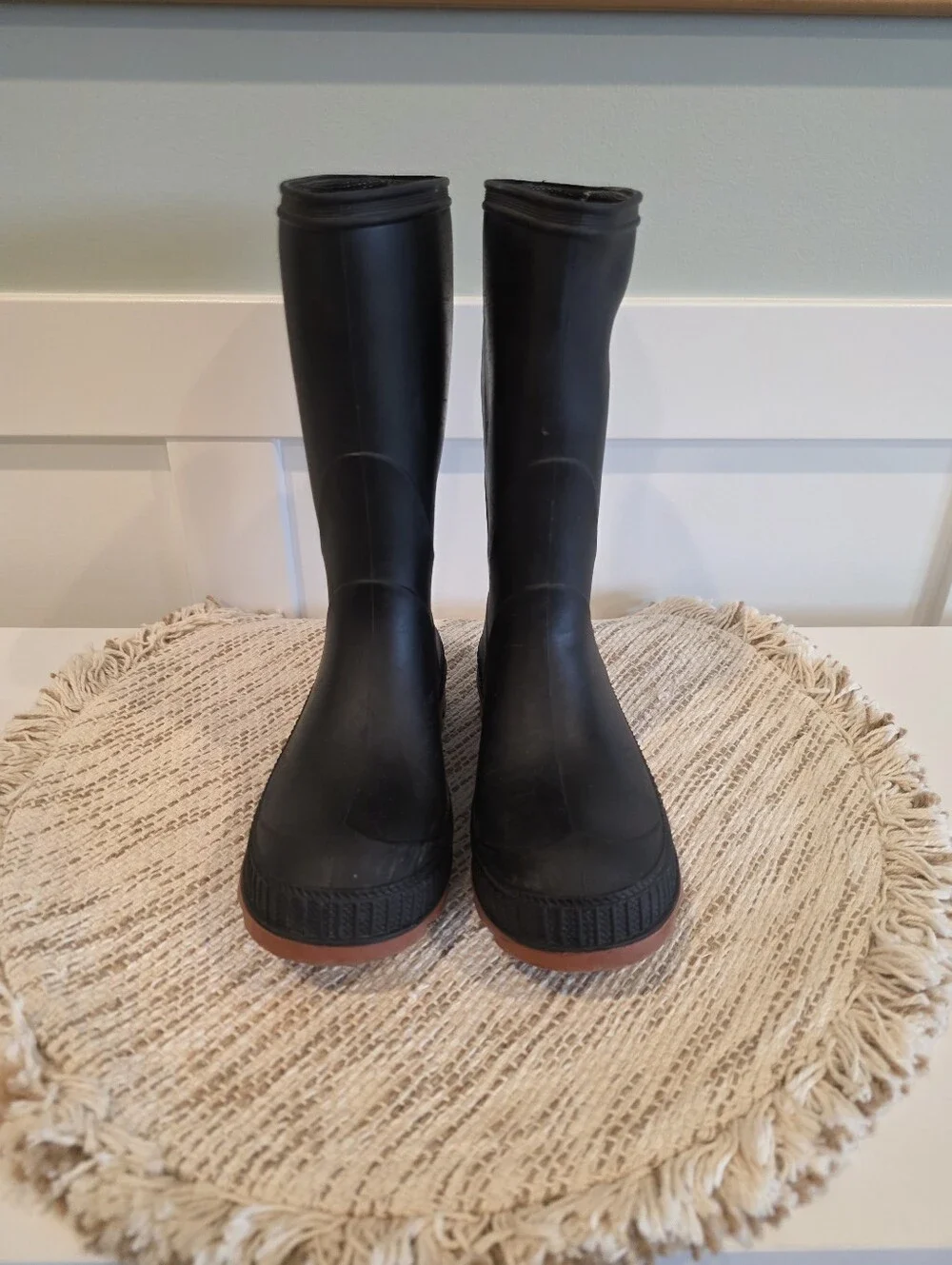 🌧 Rainboots Muckboots Waterproof Boys Girls Kids Size 13 Black